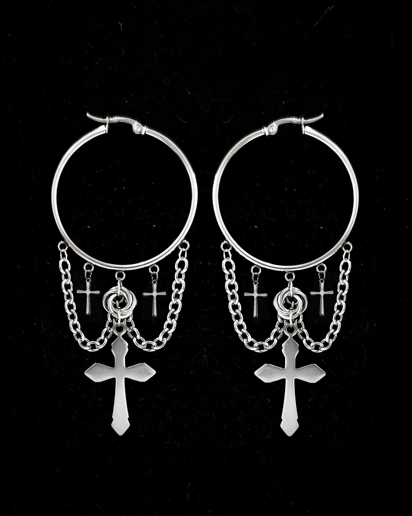 TRÍADE Hoop Earrings