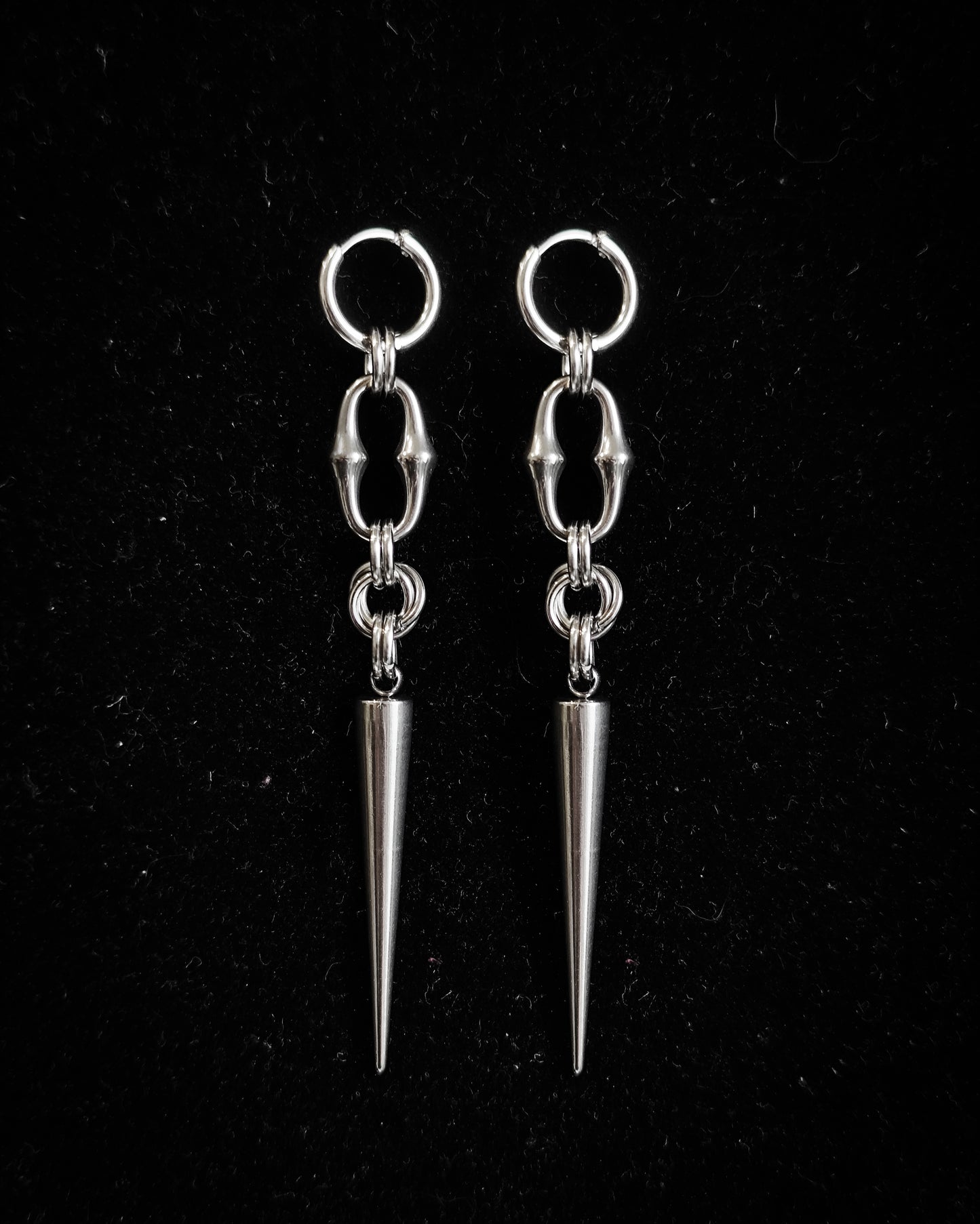 BONE SPIRAL DROP Earrings