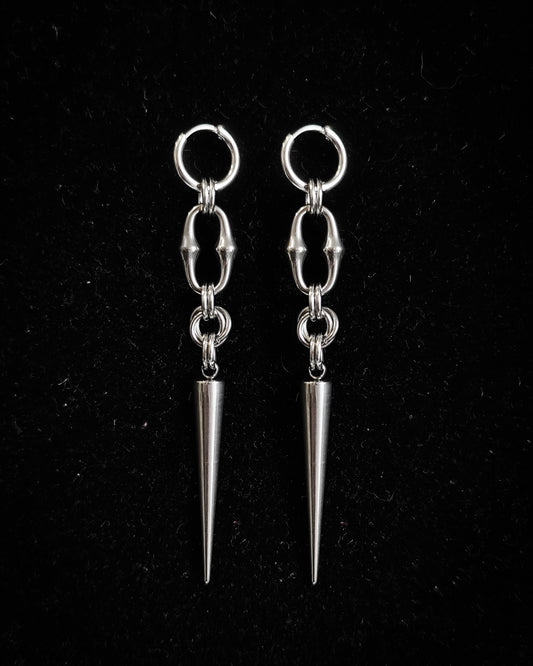 BONE SPIRAL DROP Earrings